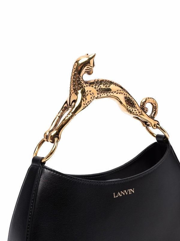 10 LANVIN HOBO BAG WITH CAT HANDLE