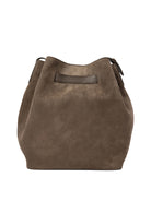 Brown BRUNELLO CUCINELLI "BUCKLE" BUCKET BAG