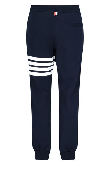 461 THOM BROWNE TRACK-PANTS WITH DECORATIVE STRIPES