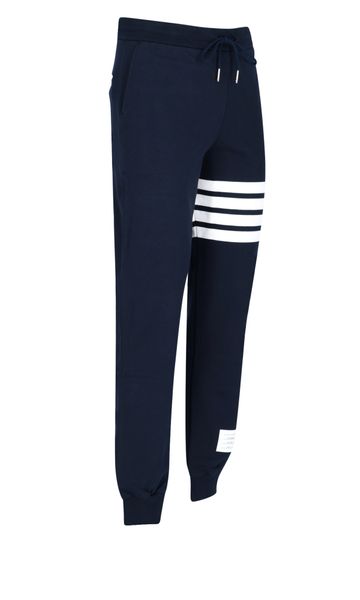 461 THOM BROWNE TRACK-PANTS WITH DECORATIVE STRIPES