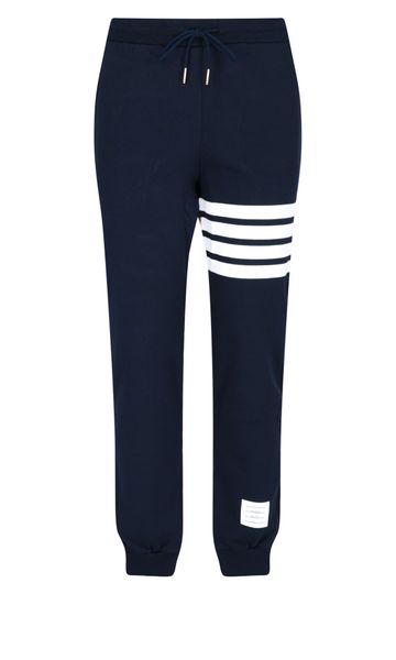 461 THOM BROWNE TRACK-PANTS WITH DECORATIVE STRIPES