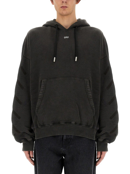 OFF-WHITE Sweatshirt with Logo – LOZURI