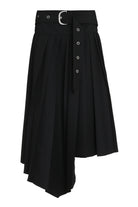 1000 OFF-WHITE PLEATED ASYMMETRICAL SKIRT