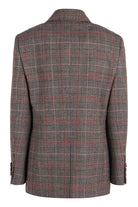 F0192 PRADA PRINCE OF WALES CHECKED JACKET