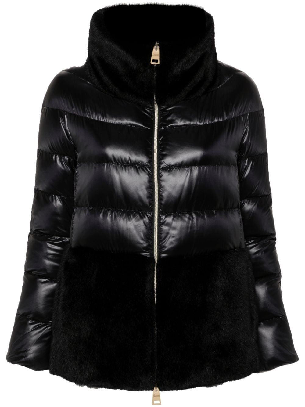 9300 HERNO FAUX FUR PUFFER JACKET