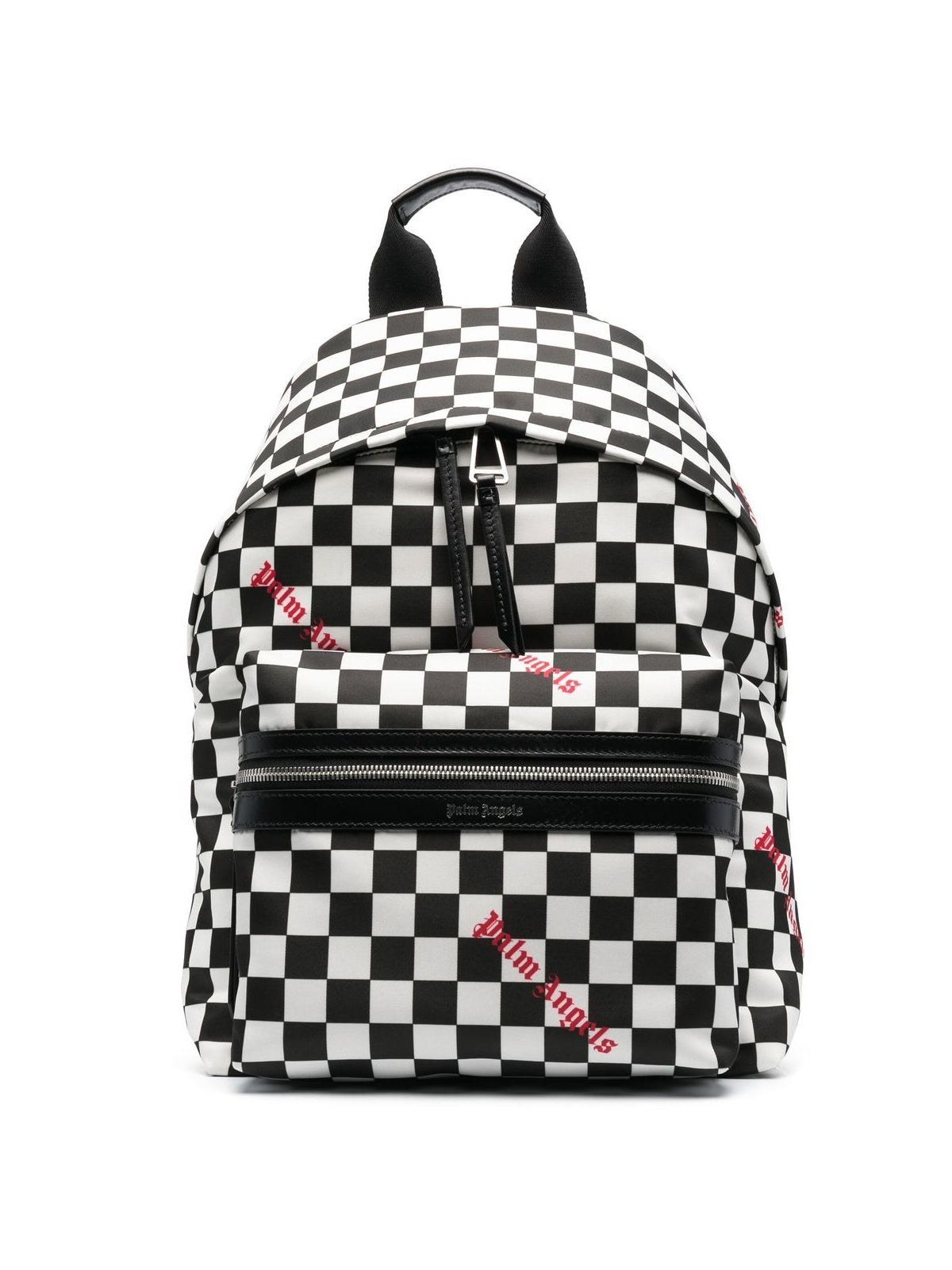 BLACK PALM ANGELS DAMIER CHECK LOGO BACKPACK