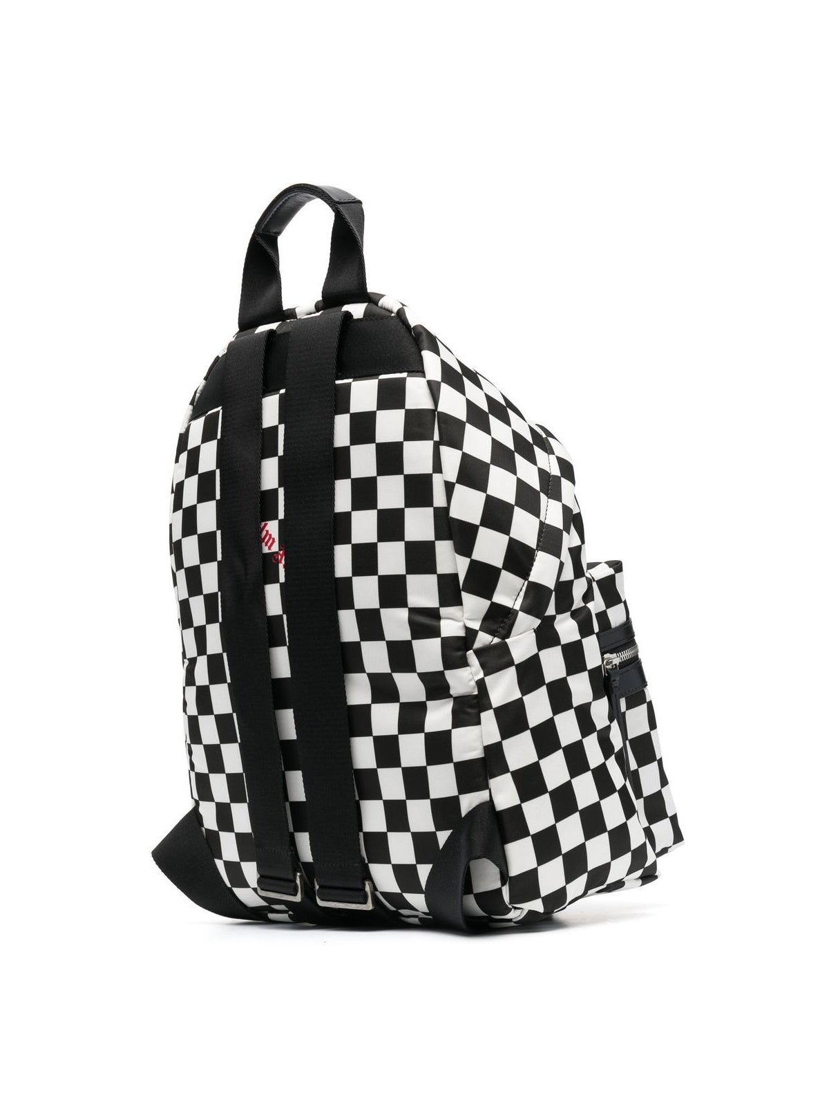 BLACK PALM ANGELS DAMIER CHECK LOGO BACKPACK