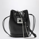 B999 ROGER VIVIER MINI LEATHER TRèS VIVIER BUCKET BAG