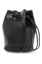 B999 ROGER VIVIER MINI LEATHER TRèS VIVIER BUCKET BAG