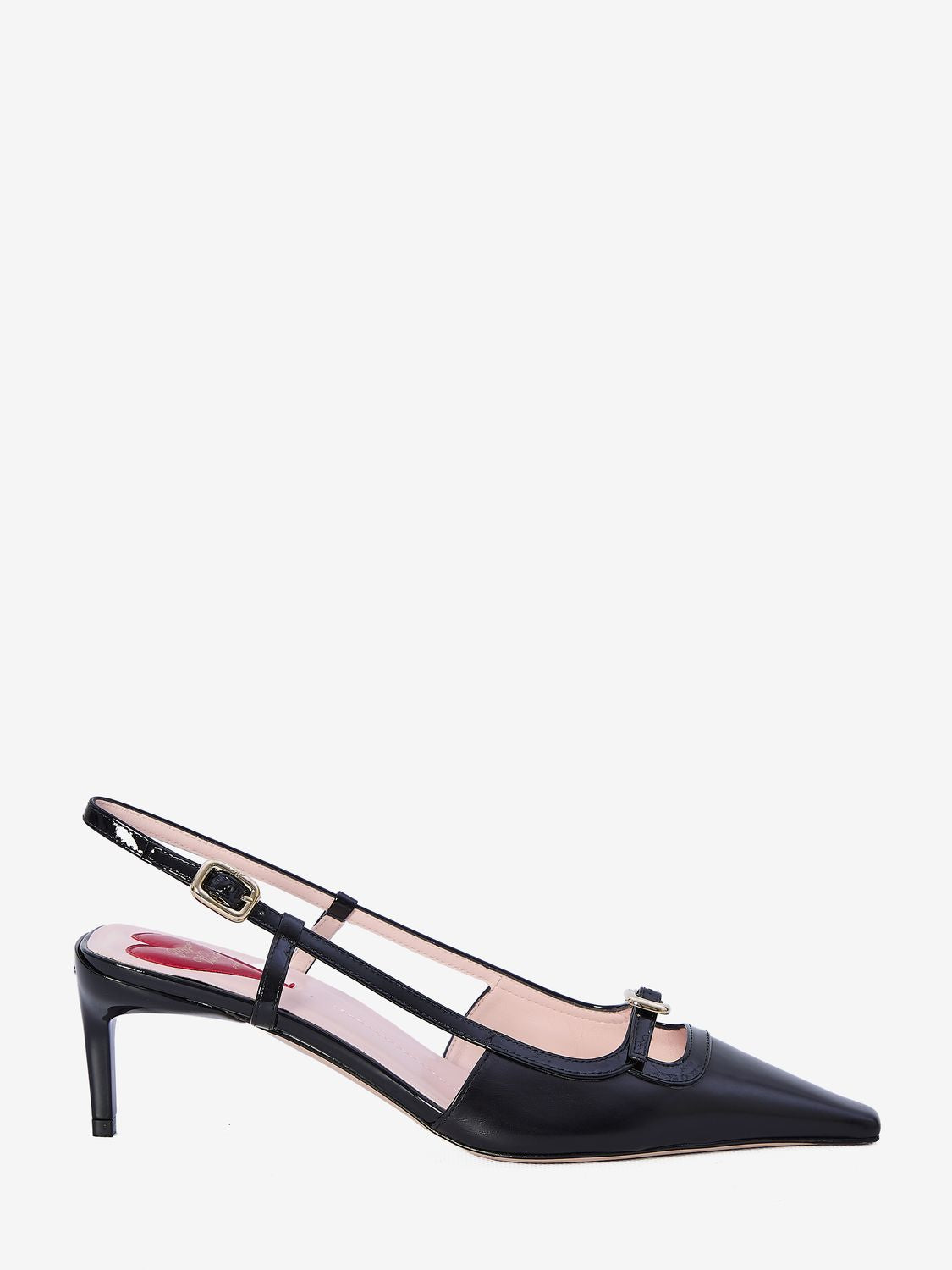 B999 ROGER VIVIER VIV' CANARD SLINGBACK PUMPS