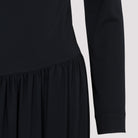 10 LANVIN LANVIN LS DRAPE MIDI DRESS