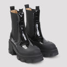 099 GANNI CLEATED MID CHELSEA BOOTS 