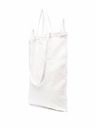 WHITE MAISON MARGIELA MM6 OVERSIZE LOGO TOTE BAG