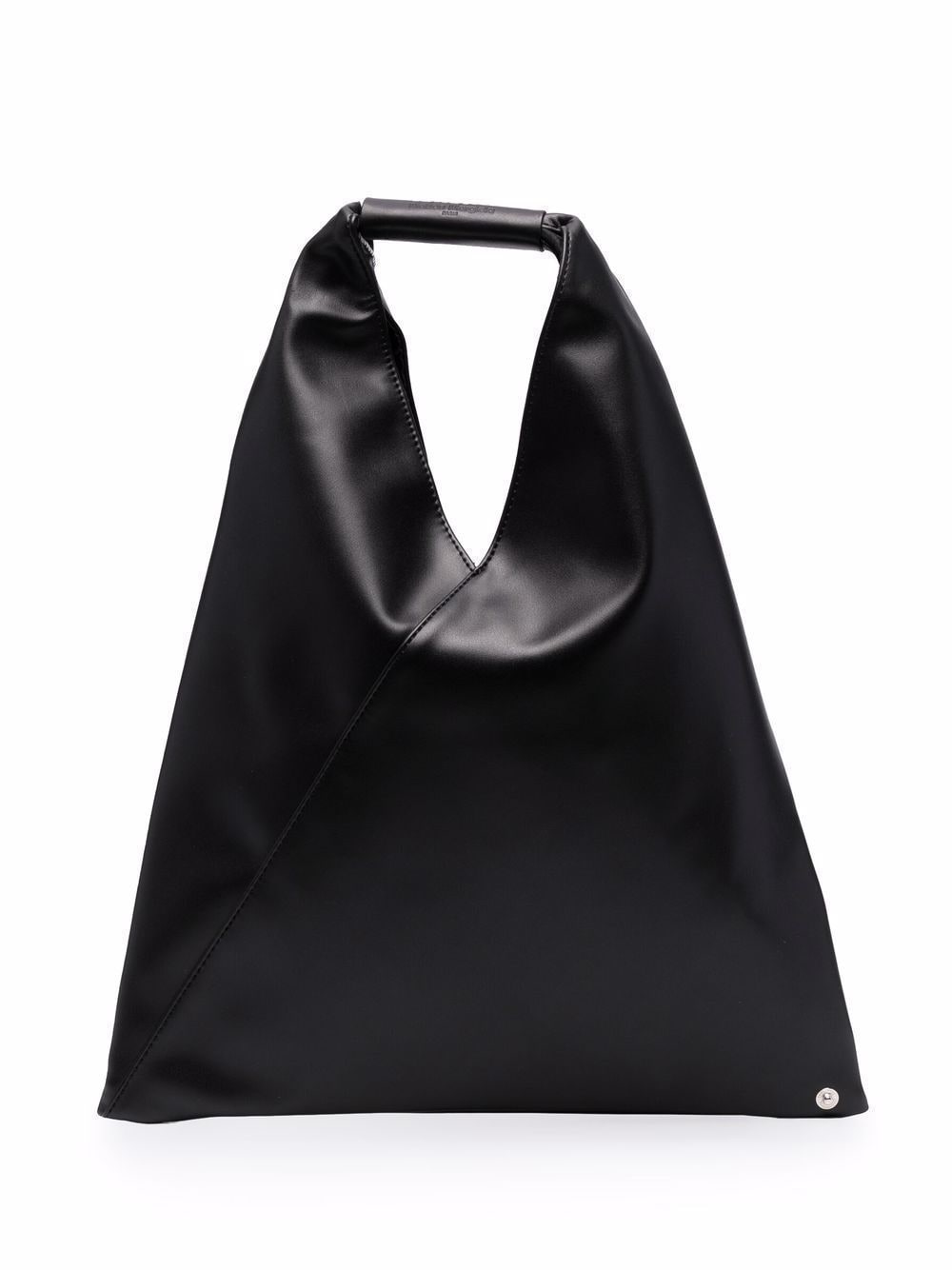 Black maison Margiela 2024 triangle purse