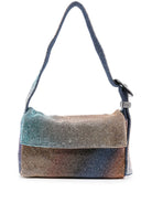 SS24012035 BENEDETTA BRUZZICHES IRIDESCENT RHINESTONE EMBELLISHED BAG