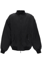 BLK WARDROBE.NYC  REVERSIBLE BOMBER JACKET