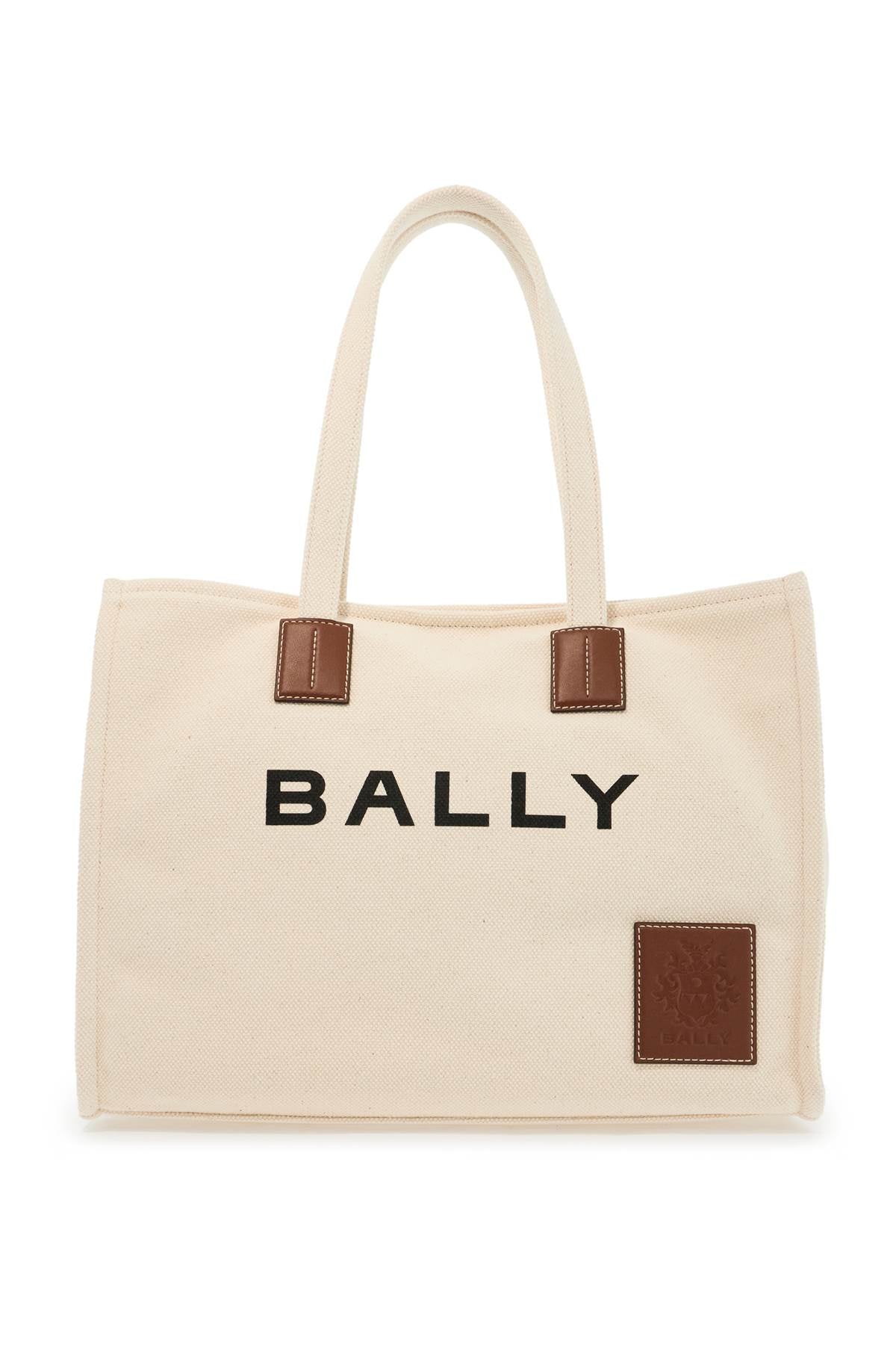 NEUTRO BALLY EAST WEST AKELEI CANVAS TOTE WAE05CCV011 LOZURI