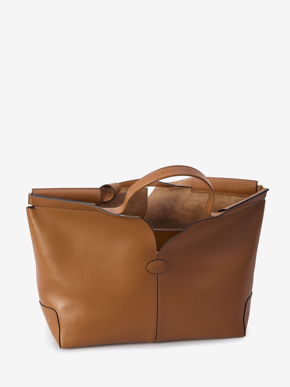 S001 TOD'S FOLIO LEATHER TOTE