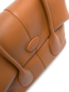 YATS001 TOD'S CARAMEL BROWN LEATHER HANDBAG