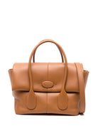 YATS001 TOD'S CARAMEL BROWN LEATHER HANDBAG