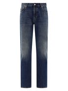 Blue ALEXANDER MCQUEEN JEANS WITH LOGO DETAIL