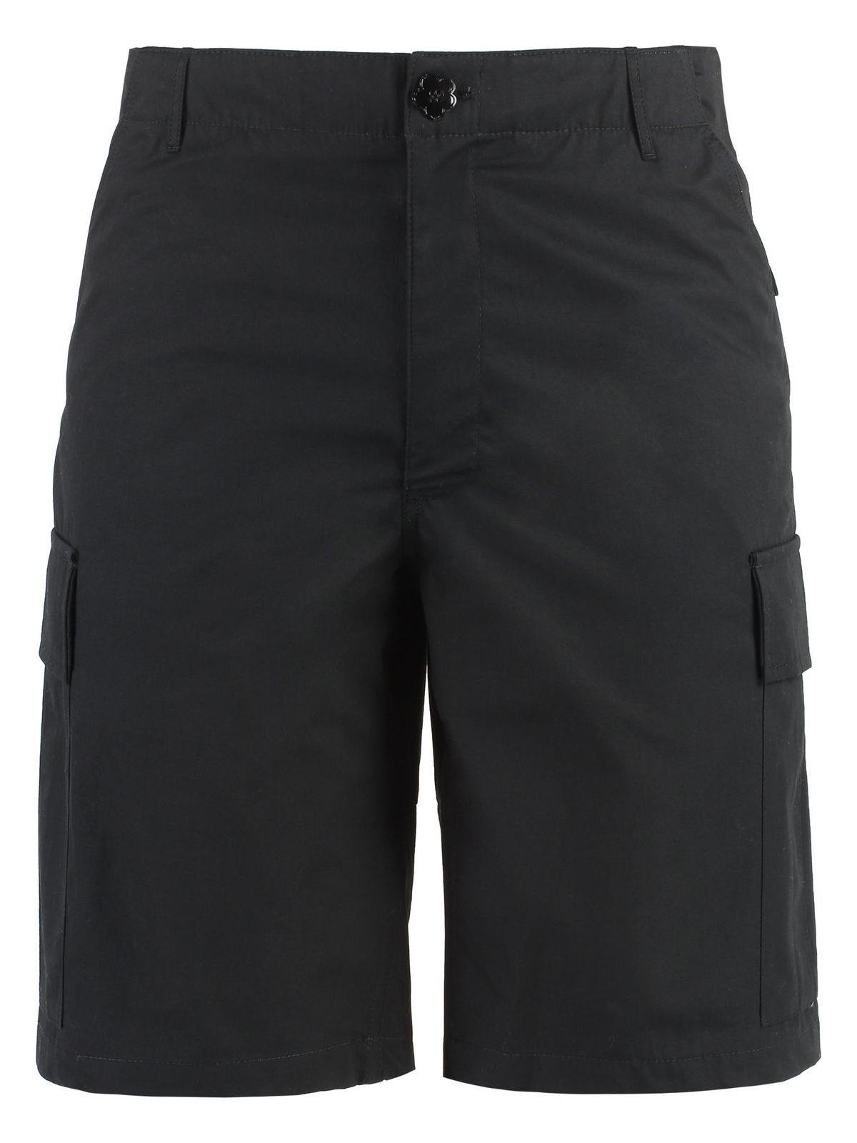 99 KENZO COTTON CARGO BERMUDA SHORTS