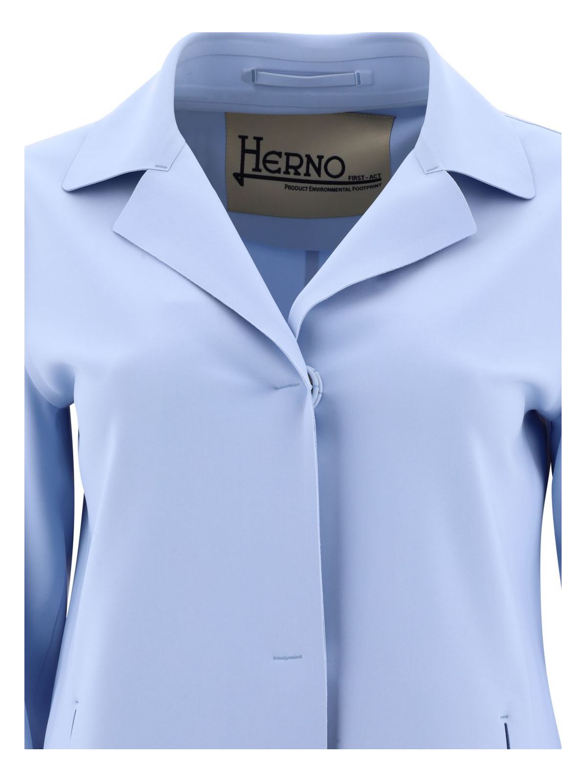 Light Blue HERNO FIRST-ACT PEF COAT