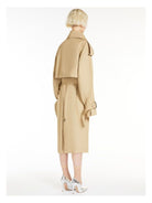 001 MAX MARA SPORTMAX RICAMO RAINCOAT BEIGE