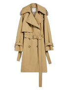 001 MAX MARA SPORTMAX RICAMO RAINCOAT BEIGE