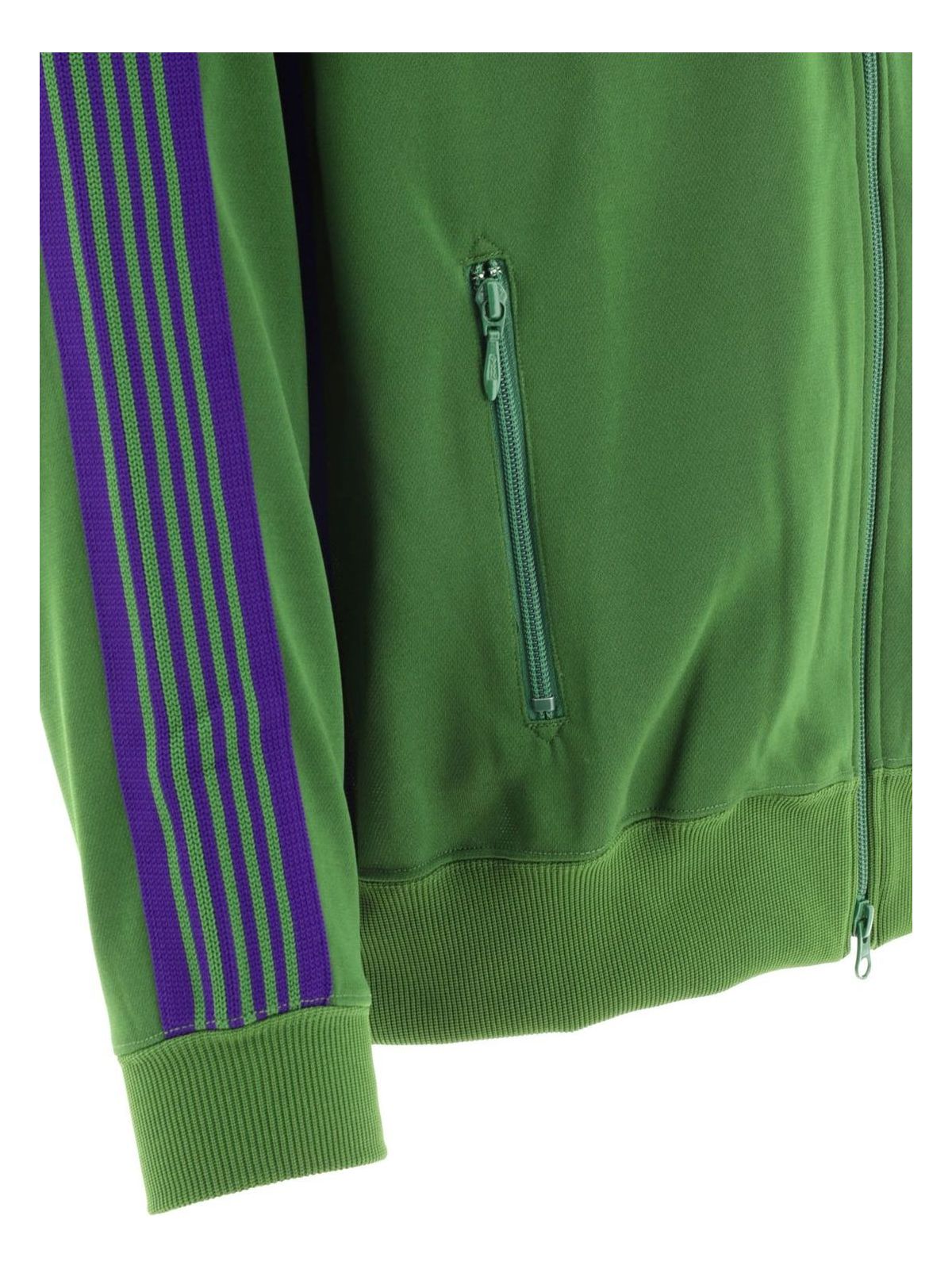 Green NEEDLES TRACK SWEATSHIRT