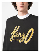 4MB99J KENZO ARCHIVE OVERSIZED LOGO COTTON SWEATSHIRT