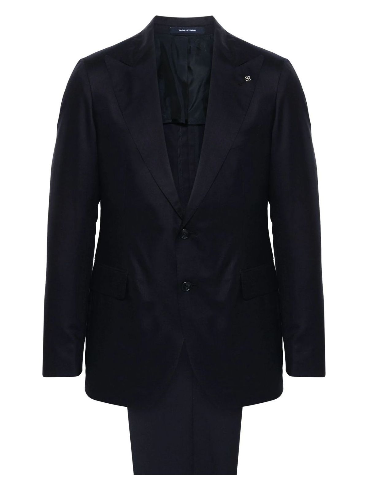 TAGLIATORE SINGLE-BREASTED BLAZER - Navy blue / IT 46