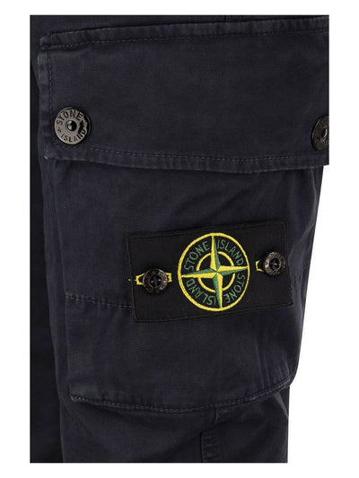 A0120 STONE ISLAND COTTON CARGO TROUSERS