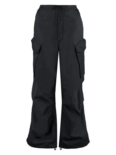 BLK AGOLDE GINEVRA COTTON CARGO-TROUSERS