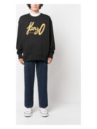 4MB99J KENZO ARCHIVE OVERSIZED LOGO COTTON SWEATSHIRT