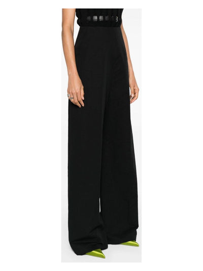 008 MAX MARA SPORTMAX LINEN AND COTTON BLEND TROUSERS