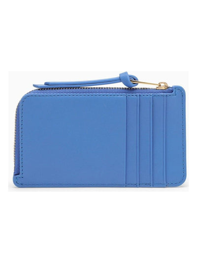 5695 LOEWE  SEASIDE BLUE LEATHER COIN PURSE WITH LOGO