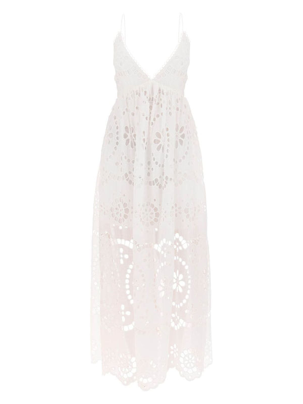 IVO ZIMMERMANN  LEXI MAXI DRESS IN BRODERIE ANGLAISE