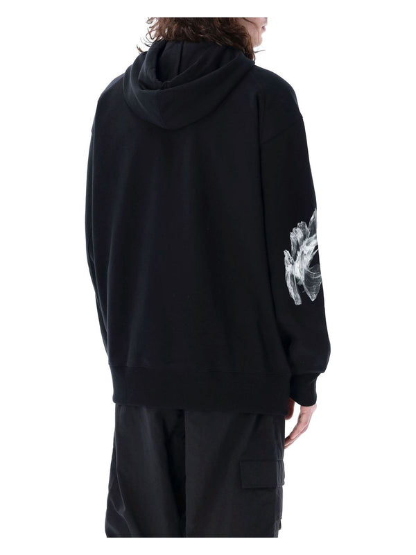 B Y-3 GRAPHICH FRENCH TERRY HOODIE