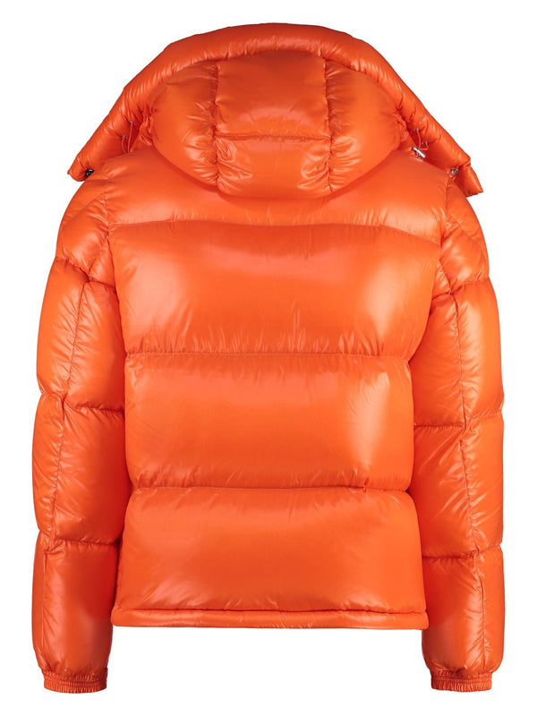326 MONCLER MONTBELIARD HOODED SHORT DOWN JACKET