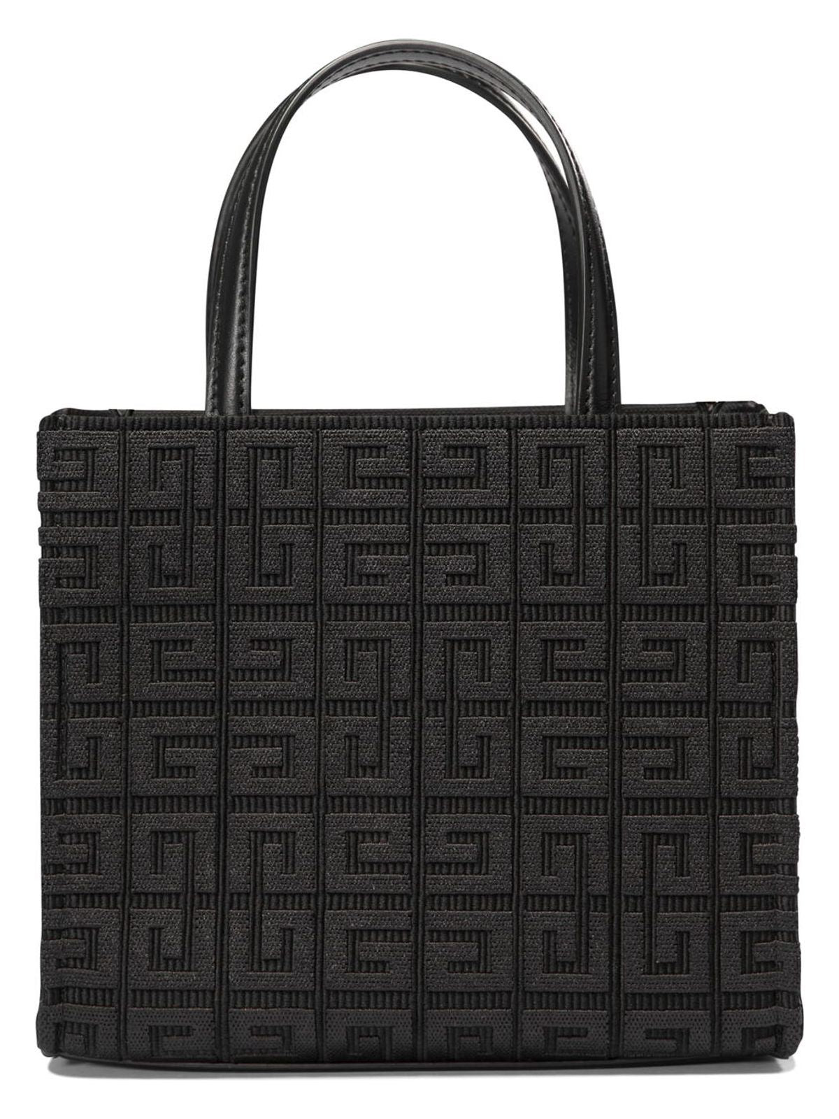 Black GIVENCHY "G-TOTE MINI" HANDBAG