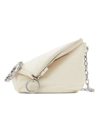 B7348 BURBERRY KNIGHT SMALL LEATHER SHOULDER BAG