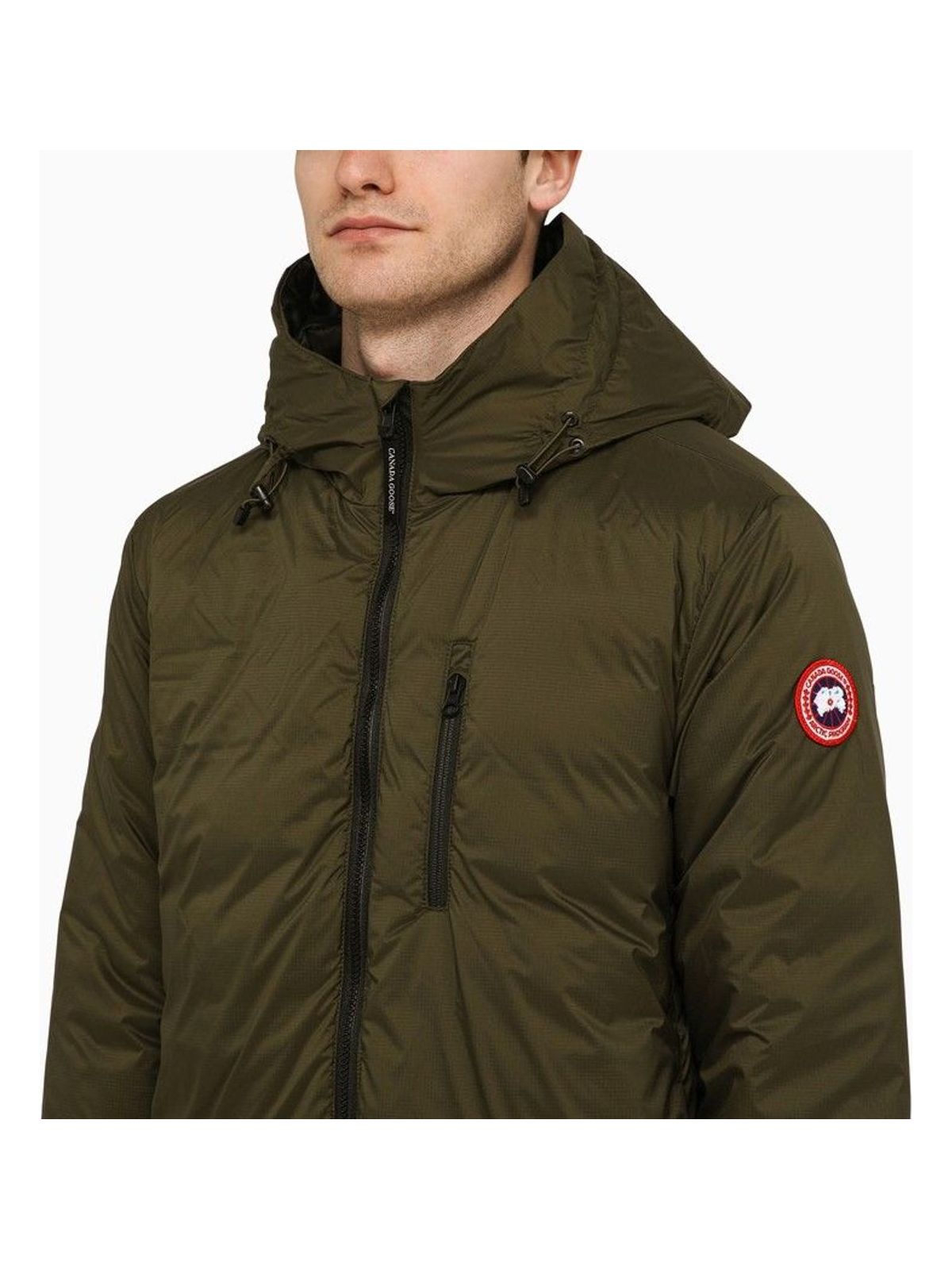 49 CANADA GOOSE  LODGE DOWN JACKET MILITARY GREEN