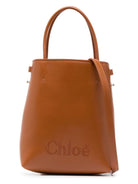 CHLOESENSE247 CHLOÉ CHLOÉ SENSE MICRO LEATHER BUCKET BAG