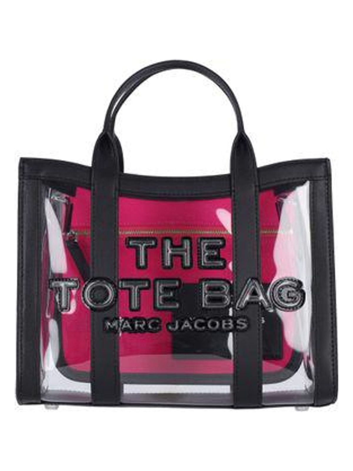 001 MARC JACOBS THE CLEAR SMALL TOTE BAG - B