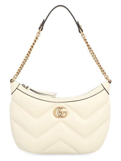 9206 GUCCI GG MARMONT QUILTED LEATHER SHOULDER BAG
