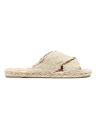 0323004 CASTAÑER PALMERA CANVAS FLAT SANDALS