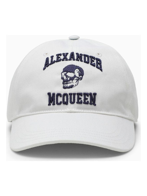 9038 ALEXANDER MCQUEEN VARSITY SKULL LO CAP 
