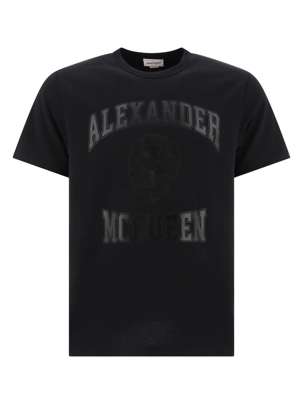 Black ALEXANDER MCQUEEN "SKULL" T-SHIRT