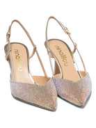 Gold NINALILOU "MYA 755" SLINGBACK